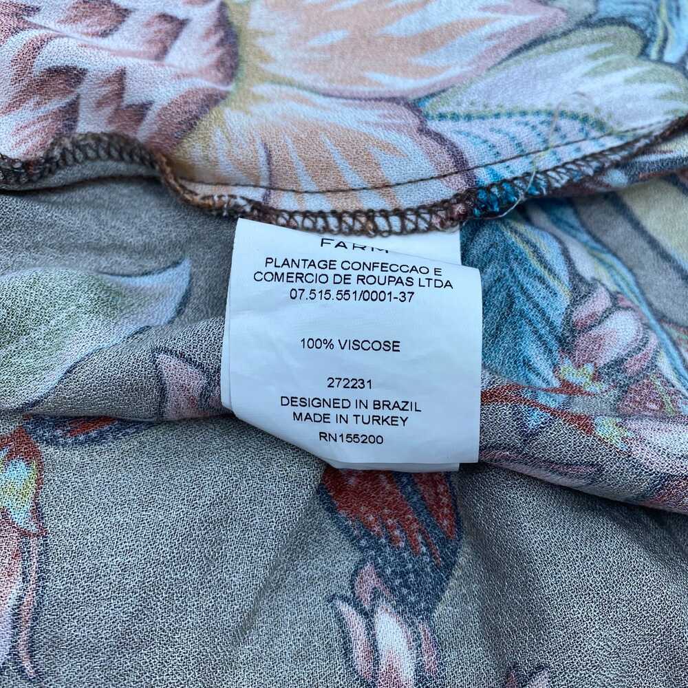 FARM Rio Brown Pink Valentina Floral Maxi Dress | Women’s S - Picture 4 of 7